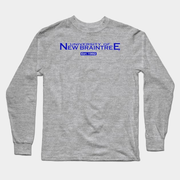 University of New Braintree Long Sleeve T-Shirt by ArmChairQBGraphics